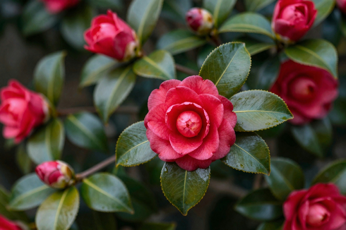 Fiori in attesa di sbocciare: perché la camelia ha troppi boccioli e quali rimedi adottare