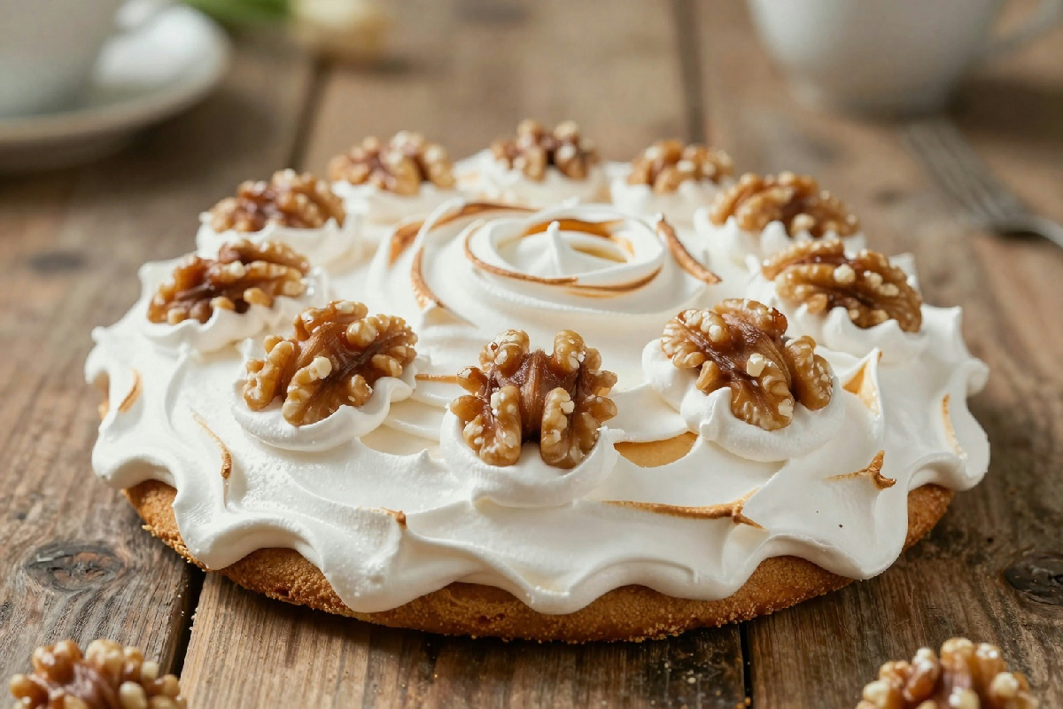 Una torta di noci che unisce tradizione e creatività, il dolce ideale per ogni occasione